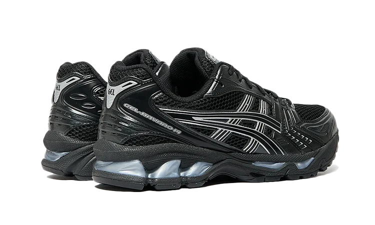 ASICS GEL-Kayano 14 Black Pure Silver