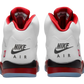 Air Jordan 5 Fire Red "Black Tongue"