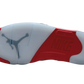 Air Jordan 5 Fire Red "Black Tongue"