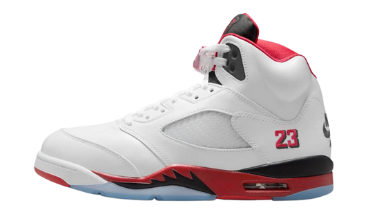 Air Jordan 5 Fire Red "Black Tongue"