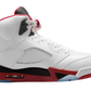 Air Jordan 5 Fire Red "Black Tongue"