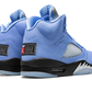 Air Jordan 5 Retro UNC University Blue